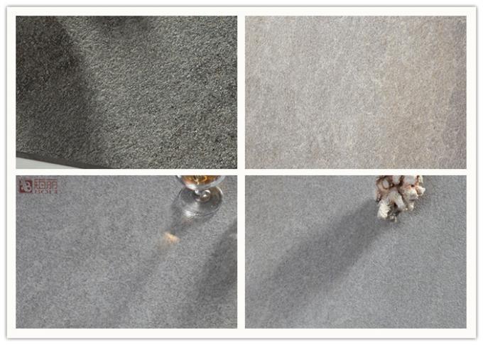 Glasig-glänzende Steineffekt-Porzellan-Küchen-Bodenfliese-konkave