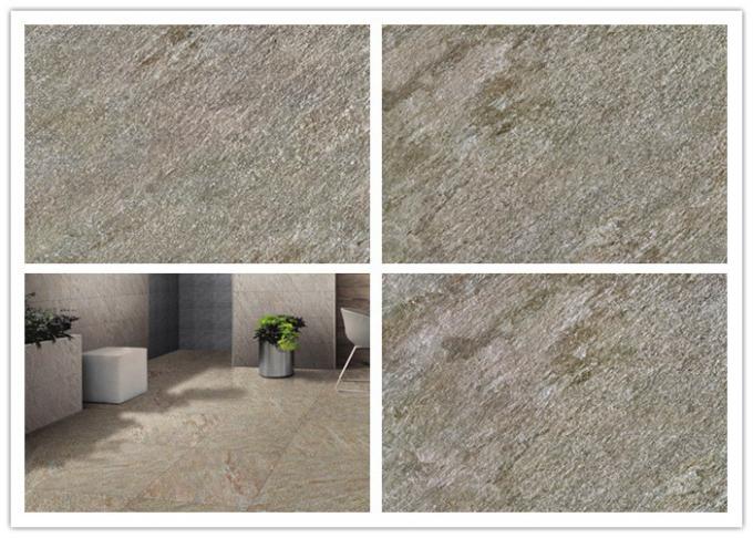 Glasig-glänzende Sandstein-keramische Bodenfliese-konkave konvexe