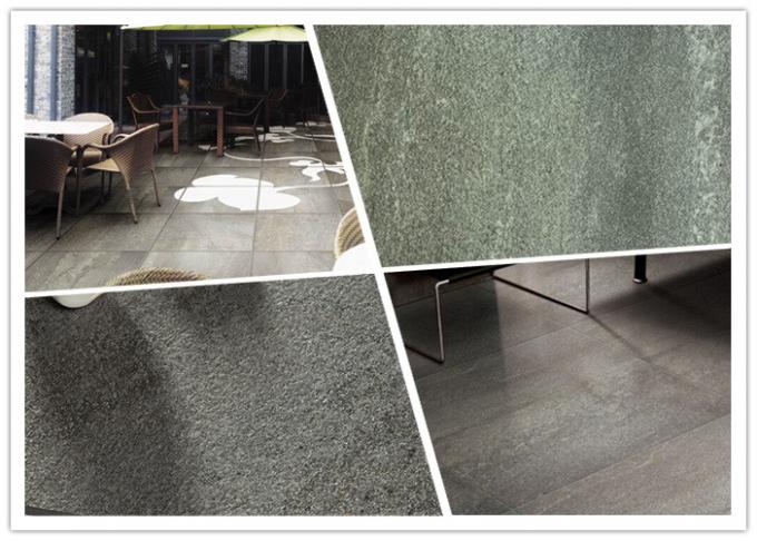 Mattporzellan-Fliesen-Stein-Blick-graue Farbkonkaves konvexes Muster